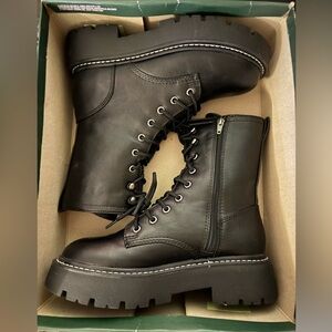 Wild Fable Black Combat Boots